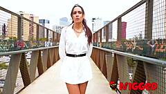 Desperate Isa rides bareback in cowgirl and missionary getting deepthroat and rough doggystyle action