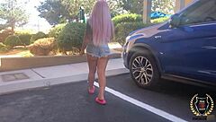 In the tale curvy Italian Barbi with big tits and pink hair got deepthroat action from Rome Major who came on it