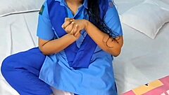 Low marks lead to intense doggystyle punishment with pussy fucking and cock sucking in garage