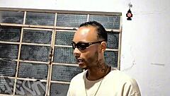 Found Hot Latina at Club and Brought Her Home for Wild Interracial Gangbang with Friends