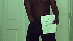 Performing spider crab exercises leading to restricted cum on ass roleplay session three