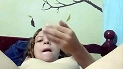 Compilation of homemade videos shows latina masturbating alone at home with natural tits. She enjoys softcore solo sessions in various spots.