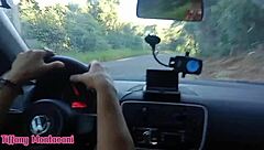 What was supposed to be just a walk turned into public sex at the waterfall on the trail with tiffany montavani tbt video