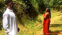 Indian Desi College Girlfriend Gets Fucked Outdoor In Bush By Her College Lover Couple With Hairy Pussy And Wet Orgasm