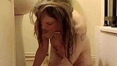 Bold French Housewife In Bondage And Humiliation With Dildo And Spanking In 2024 Solo Session