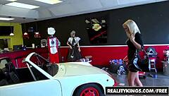 Milf rides cowgirl style in bedroom group session with anal and masturbation action.