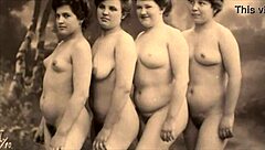 Ever Considered Vintage Lesbians Indulging In Hairy Pussy Play?