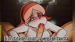 paying uber taxi with blowjob leading to anal sex in car