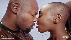 Zaawaadi goro kush and shadow dimitri in mmf threesome with big black cock action?