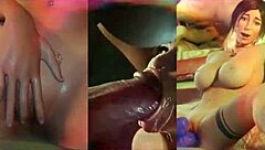 Lara Croft rule 34 compilation in pornosexual paradise edit