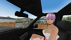 ayame takes control in femdom boxing pov with bondage and big ass dominance over bound opponent