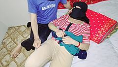 I feel so horny as indian amateur muslim wife gets fucked missionary style by husband with dirty talk and creampie