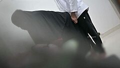 OH MY, this HIJAB MUSLIM LADY BENDS OVER for DOCTOR'S DOGGYSTYLE FUCK in HOSPITAL!