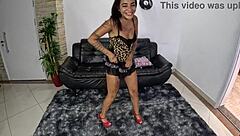 i remember when this brazilian babe tried her first videos with toys and lingerie fun