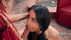 Watch Desi Girl Jasmine Sherni Catch Busty Babes Roxie Sinner Andie Anderson With Futa Cock!