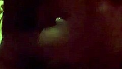 Monika Fox gives amazing blowjob on big tits in steamy sauna session