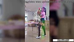 Why Resist This Anti-Valentine Viral Fuck Fest With Krissy Knight Lola Aiko Nicky Rebel In Wild 3some?