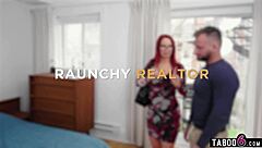 French Canadian mature woman acts as realtor in bold roleplay action