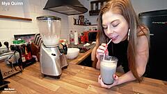 Кто хлебнет мою анальную ссанину с молоком слюнями банановой клизмой после A2M минета