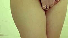 Conversational-emoji naughty girl kitt pees in pink panties couldnt hold it 😏