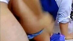 real video of mexican student getting horny after watching her pleasure herself in school uniform so i couldn't resist helping with my cock until creampie 😈