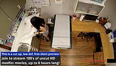 Mina Moon experiences detailed entrance physical at Tampa University in Florida