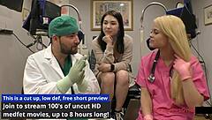 Mina Moon experiences detailed entrance physical at Tampa University in Florida