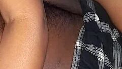 Masturbating Sensual BBC Lover Before Intense Anal Action with Amateur Cuckold Twist