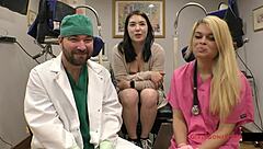 Mina Moon experiences detailed entrance physical at Tampa University in Florida