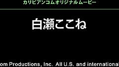 Asian Beauty in See-Through Lingerie Displays Shaved Assets