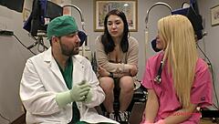 Mina Moon experiences detailed entrance physical at Tampa University in Florida