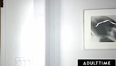 Petite babe Ryan Reid rides big cock boyfriend in passionate missionary and cowgirl positions