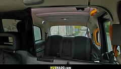 On his prison release day, the tattooed guy picks up a small-tits brunette for an outdoor fuck. They go hard with riding and cunilingus in the car.