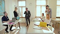 Whoa, Check Out This After-Class Orgy with Horny Teens Tiffany Tatum and Rose in Wild Double Penetration!