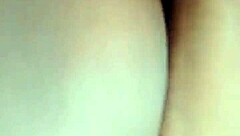 Naughty Ebony Big Booty Takes Stranger Cum in Tight Pussy