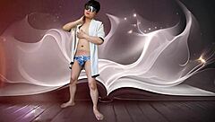 Young Twink Sucks Mature Friend's Cock in Car Backseat and Swallows Cum!