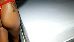 Hey, Watch This Tattooed Morena Latina Babe Lick Ass And Get Fucked In Crazy Interracial Casting Interview!