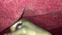 intriguing handjob session while watching black masturbation content on xvideos