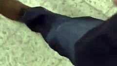 Piss and Mini Wank at DIY Store Outdoors