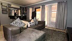 I sealed a major business deal then passionately licked and fucked my chubby wife's pussy to creampie