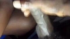 African teen 18+ shows off her phat cock sucking lips and beautiful mouth and drinks cum