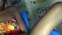 African teen 18+ shows off her phat cock sucking lips and beautiful mouth and drinks cum