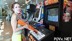 oh man, your cock is fucking this sexy tattooed nymph so hard...