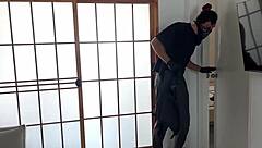 Busty granny toys fuckable pussy