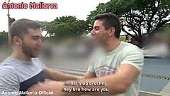 i taught my colombian friend how to pick up hot latina girls for public threesome sex