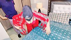 Excellent anal sex between indian man and bbw woman with dirty talk doggystyle and bareback fuck.