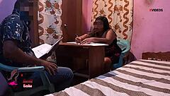 Hey, this Indian boss totally enjoyed fucking his secretary in the office! 🔥💦