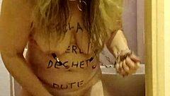 Seductive Solo Bondage Session With French Housewife Using Toys And Humiliation In Outdoor Exhibitionist Play