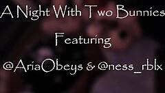 Mating Season Creampie for Two Horny Bunnys