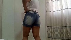 Oh wow, check how my teen dances sexy, getting naked with her wet pussy looking so juicy and ready